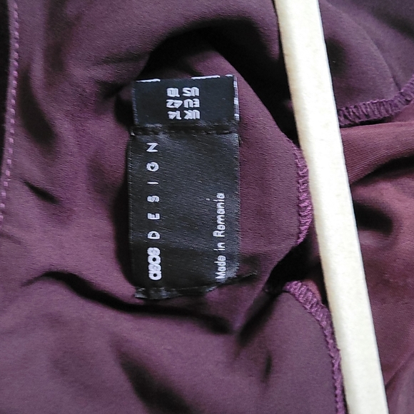 Wine Colored Velvet Gown - Picture 9 of 9